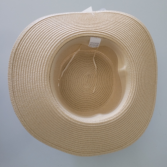 Panama brim hat with leopard strap - Picture 9 of 9